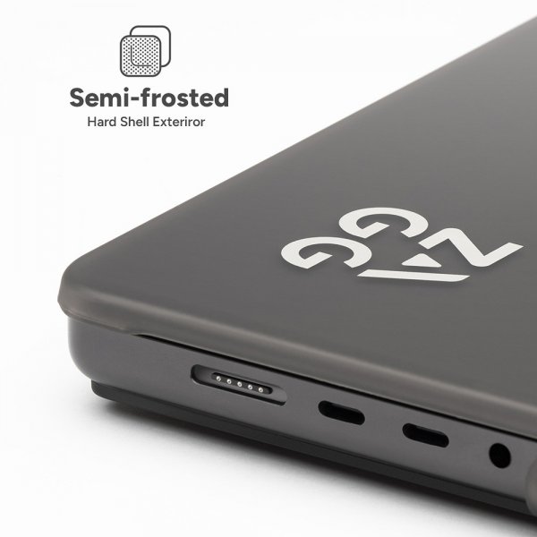 ZAGG Macbook Pro 13 M1/M2 (A2338) Kuoret Hardshell Smoke