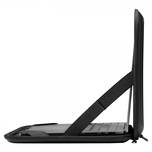 Spigen Kannettavan suojakotelo 16" Rugged Armor Pro Pouch Musta