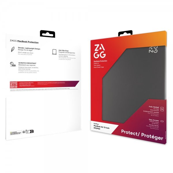 ZAGG MacBook Pro 14 M1 (A2442)/M2 (A2779)/M3 (A2918 A2992) Kuori Hardshell Smoke