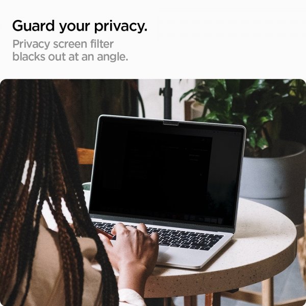 Spigen MacBook Pro 16 M1/M2/M3/M4 Näytönsuoja Safe View