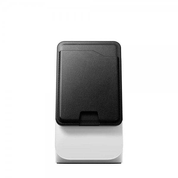 Nomad MagSafe-korttikotelo nahkaa Mag Wallet Find My Tracking, musta