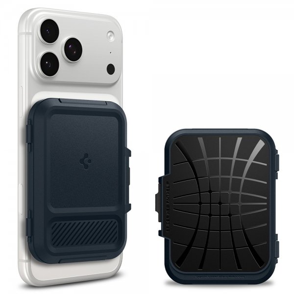 Spigen MagSafe-korttikotelo Lock Fit MagFit Metal Slate