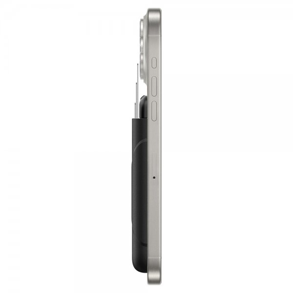 Spigen MagSafe korttikotelo Rugged Armor 3 Cards MagFit Musta