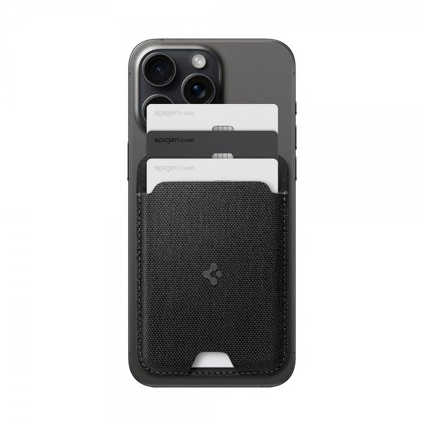Spigen MagSafe korttikotelo Urban Fit MagFit Musta
