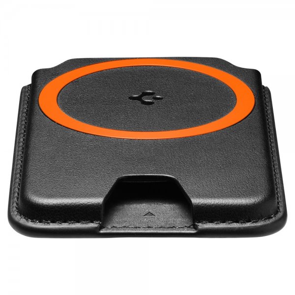 Spigen MagSafe korttikotelo Valentinus 3 Cards Holder MagFit Plus Musta