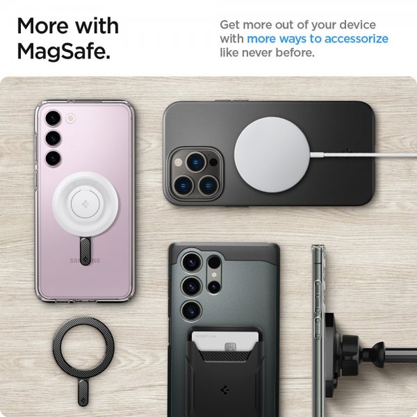 Spigen MagSafe Magneettirengaslevy hiilikuitu