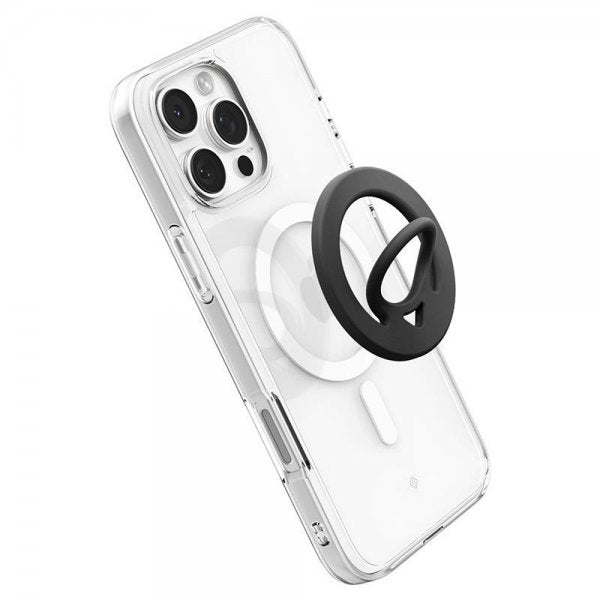 Spigen MagSafe -puhelinteline Dual Pop, musta
