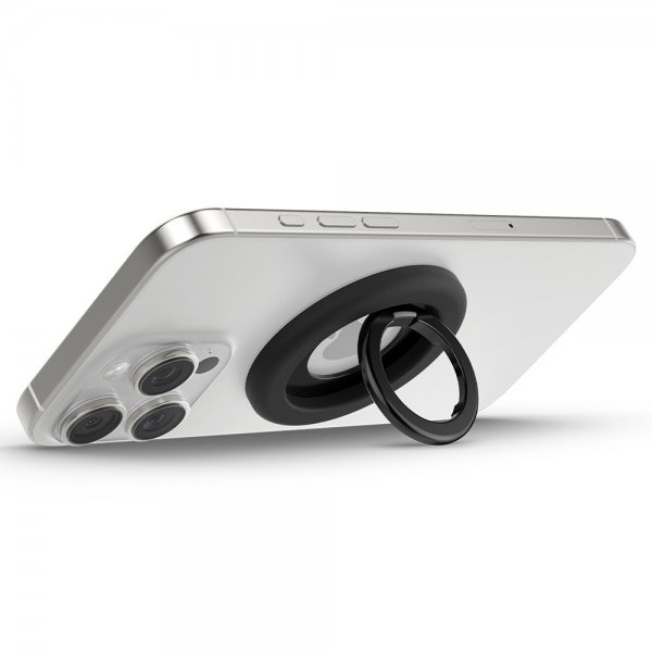Spigen MagSafe Mobilirengas Nano Pop MagFit Black Sesame