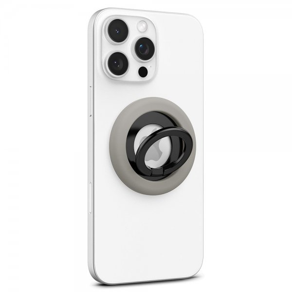 Spigen MagSafe-puhelinrengas Nano Pop MagFit Truffle Grey