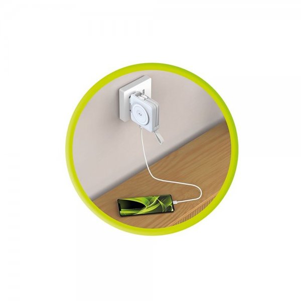 Mobile Origin MagSafe-varavirtalähde/matkalaturi Sisäänrakennetut kaapelit/Apple Watch -lataus Valkoinen