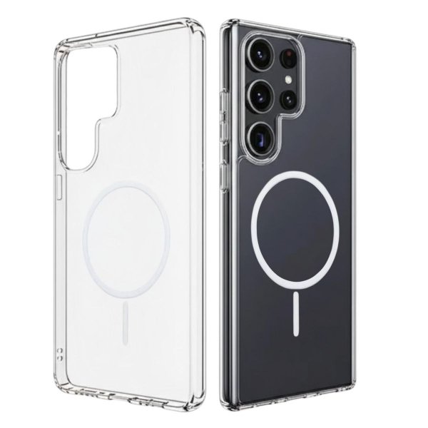 Samsung Galaxy S25 Ultra Kuoret TPU MagSafe Läpinäkyvä