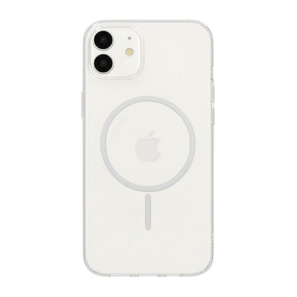 iPhone 11 -läpinäkyvä MagSafe-kuori