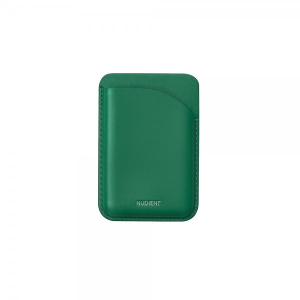 Nudient MagSafe Wallet Smaragdinvihreä