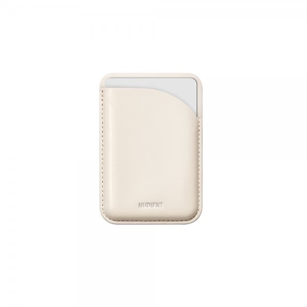Nudient MagSafe Lompakko Hiekanbeige