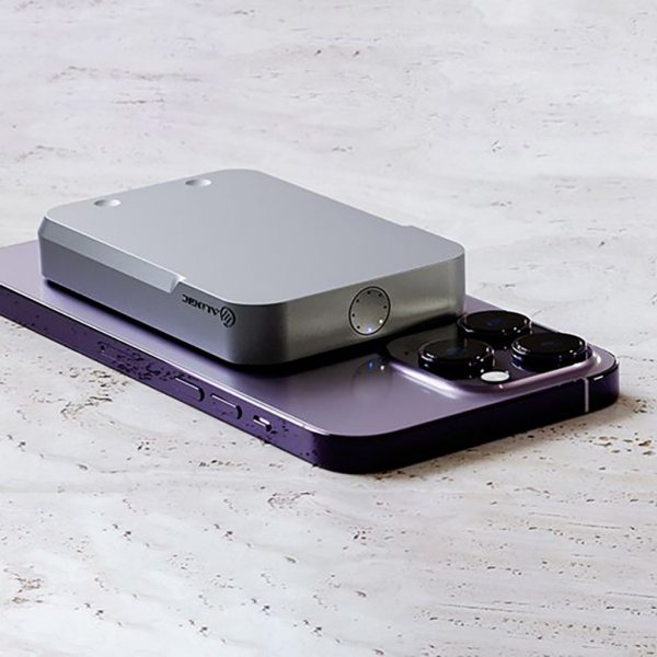ALOGIC Matrix Universal magneettinen varavirtalähde 5000 mAh MagSafe, valkoinen