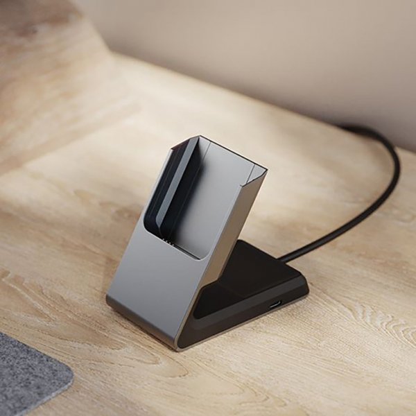 ALOGIC Matrix 2-In-1 Universal Magnetic Charging Dock MagSafe Musta