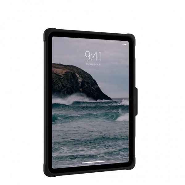 Urban Armor Gear (UAG) iPad 10.9 (gen 10)/iPad 11 (A16) Suojakotelo Metropolis Hand Strap Musta