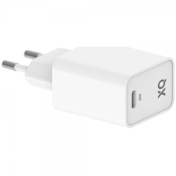 Xqisit matkapuhelinlaturi USB-C PD 20W Valkoinen
