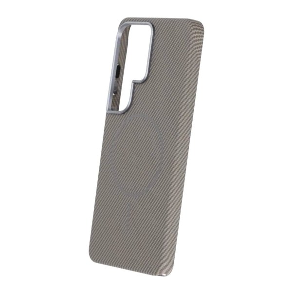 Samsung Galaxy S26 Ultra Kuori Hiilikuitukuvio MagSafe Harmaa