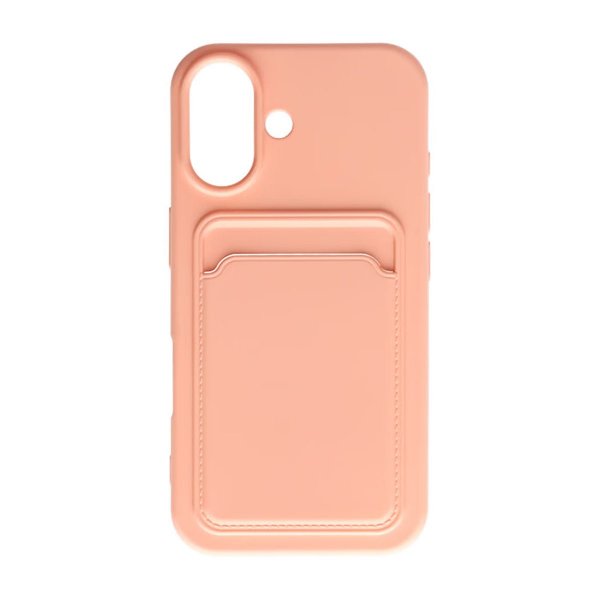 iPhone 16 Kuoret Korttipidike Pinkki