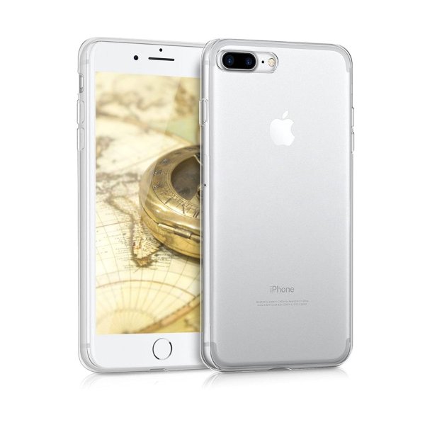 iPhone 7 Plus/iPhone 8 Plus Kuori Iskunkestävä TPU Läpinäkyvä