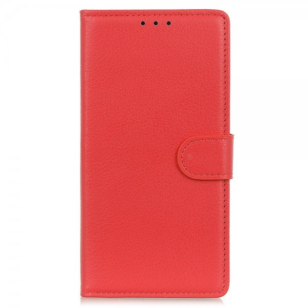 Motorola Edge 30 Neo Kotelo Litsi Punainen