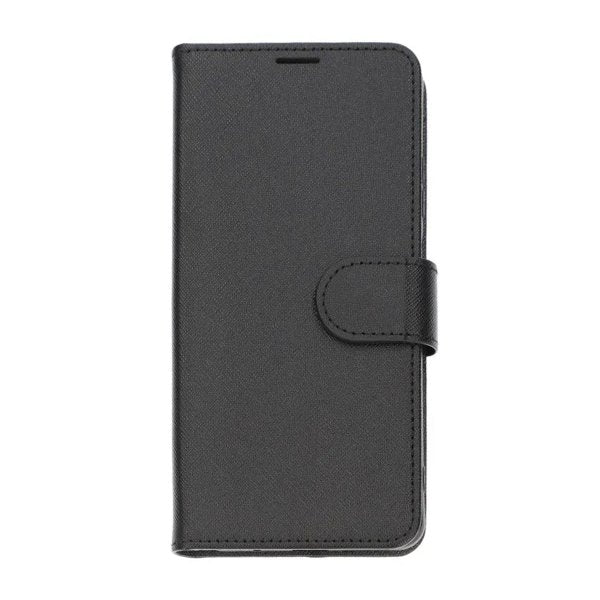 Motorola Moto G04 Kotelo Jalustalla Musta