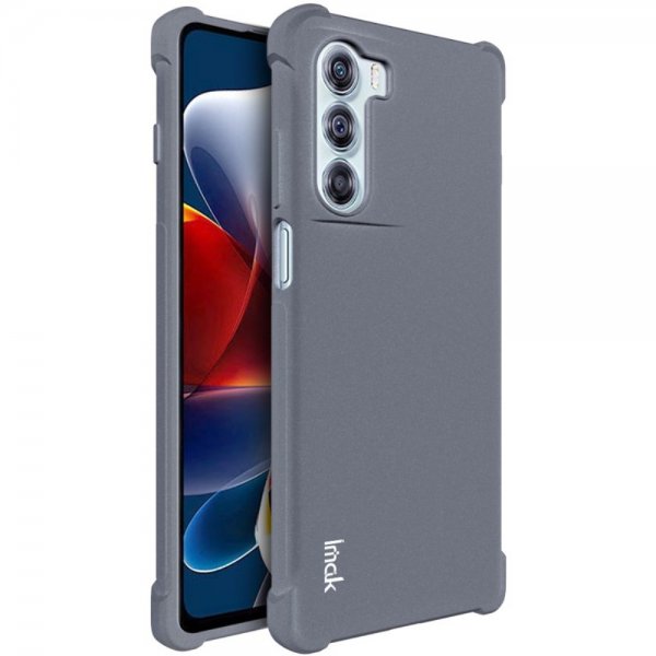 Imak Motorola Moto G200 Kuori Airbag Harmaa