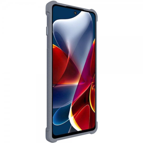 Imak Motorola Moto G200 Kuori Airbag Harmaa
