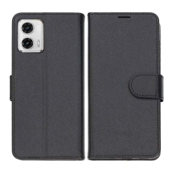 Motorola Moto G23 Kotelo Korttipaikalla Musta