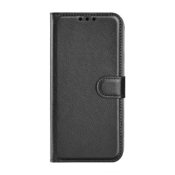 Motorola Moto G23 jalustallinen suojakotelo, musta