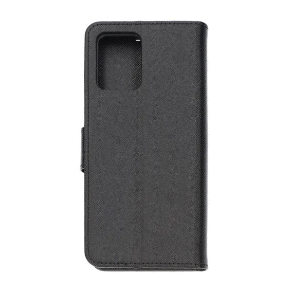 Motorola Moto G54 suojakotelo, jossa korttipaikka, musta