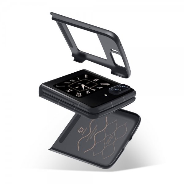 Dux Ducis Motorola Razr 2022 5G Kuori FINO Series Punainen