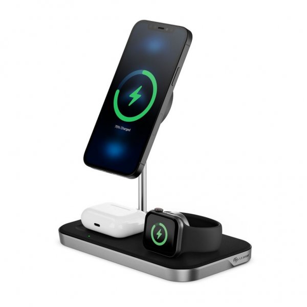 ALOGIC MagSpeed 3-in-1 langaton lataustelakka