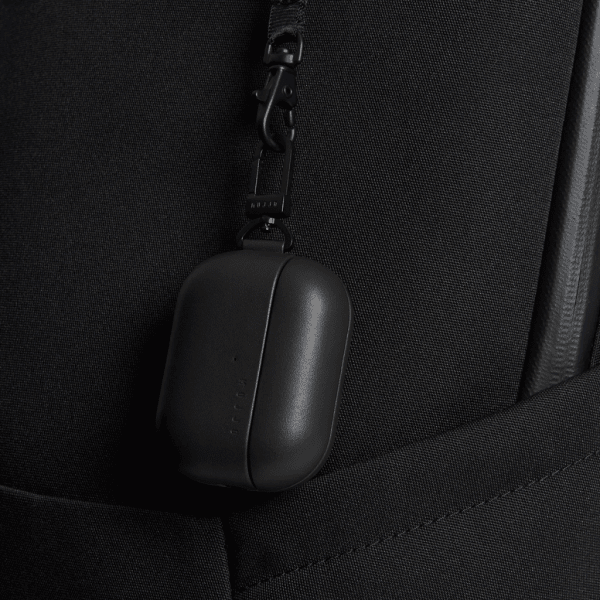 Mujjo AirPods Pro 2 Echelon -suojakotelo, musta