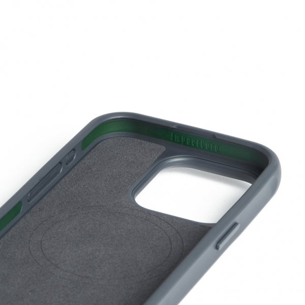 Mujjo iPhone 15 Pro -suojakuori Shield Case Steel Blue