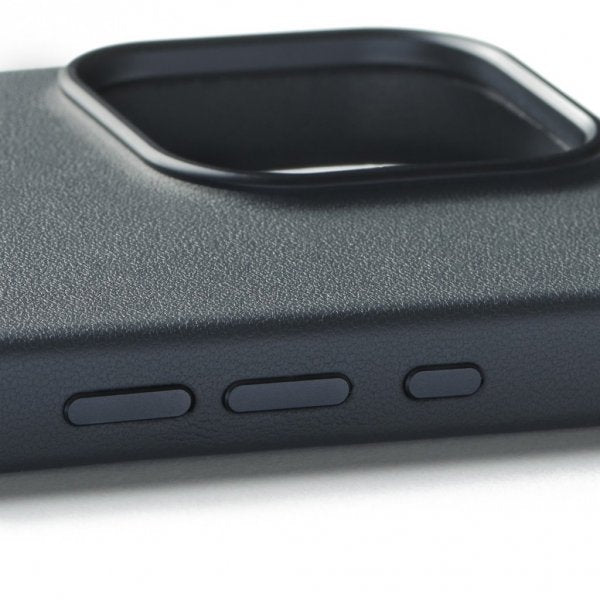 Mujjo iPhone 16 Pro -kuori Maiz Case Steel Blue