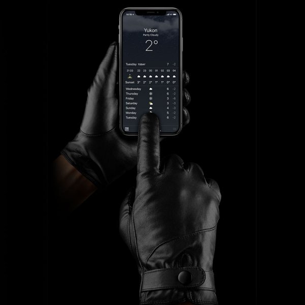 Mujjo Leather Touchscreen Gloves 8
