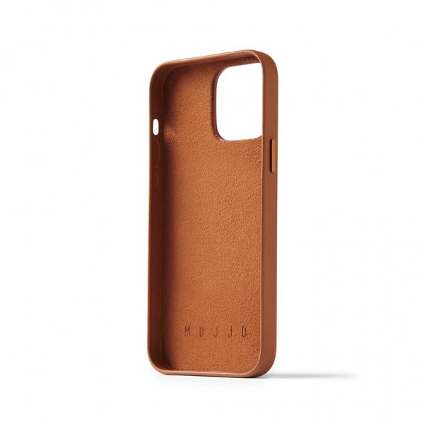 Mujjo iPhone 14 Pro Max -kuoret, täysnahkainen lompakkokotelo, musta