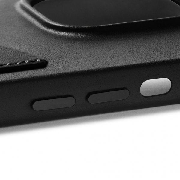 Mujjo iPhone 14 Full Leather Wallet -suojakuori, ruskea