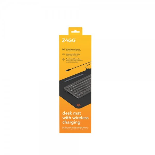 ZAGG Desk Mat -hiirimatto langattomalla latauksella
