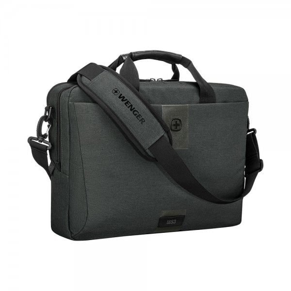 Wenger MX ECO Brief 16" kannettavan tietokoneen laukku, musta