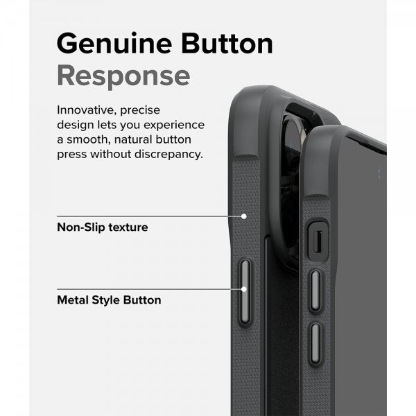 Ringke iPhone 14 Pro -suojakuori Onyx Dark Gray