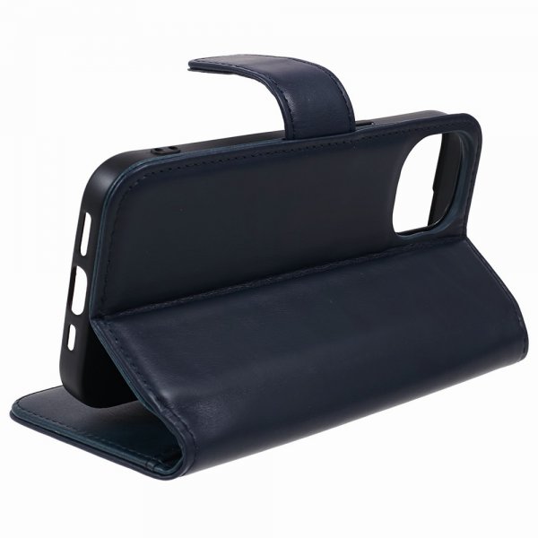 Nordic Covers iPhone 12/iPhone 12 Pro -kotelo Essential Leather Heron Blue