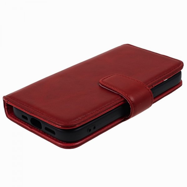 Nordic Covers iPhone 11 Kotelo Essential Leather Poppy Red