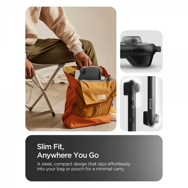 Spigen Nintendo Switch 2 Kotelo Thin Fit 360 Musta
