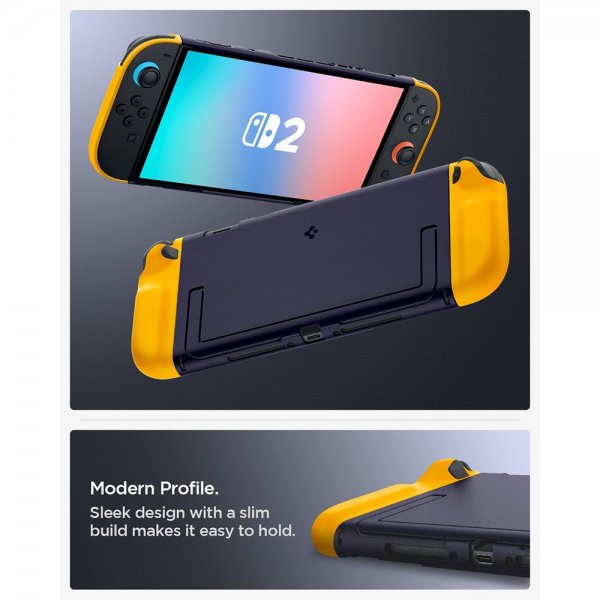 Spigen Nintendo Switch 2 -suojakuori Nano Pop Blueberry Navy