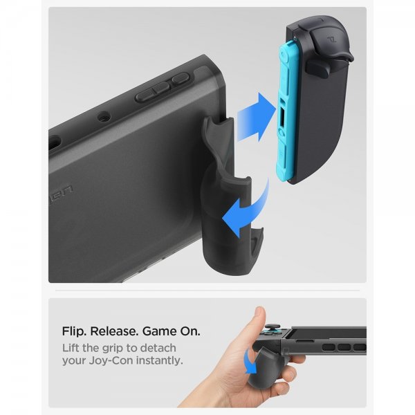 Spigen Nintendo Switch 2 Suojakuori Ultra Hybrid Frost Black