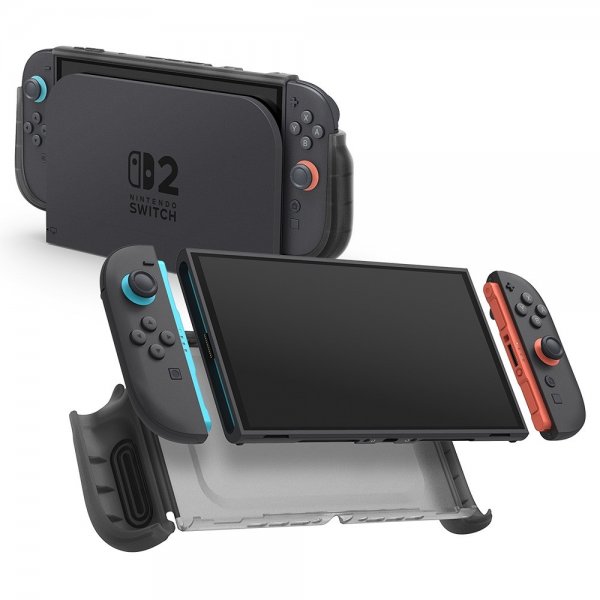 Spigen Nintendo Switch 2 Suojakuori Ultra Hybrid Frost Black