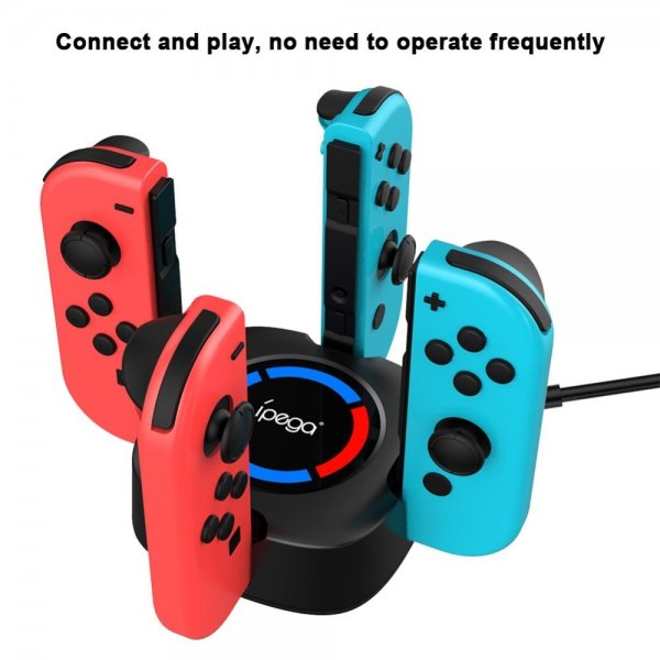 Ipega Nintendo Switch Joy-Con 4-in-1 lataustelakka